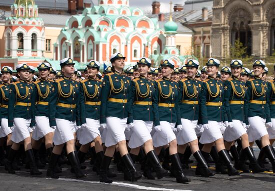 Военный парад, посвящённый 77-й годовщине Победы в Великой Отечественной войне