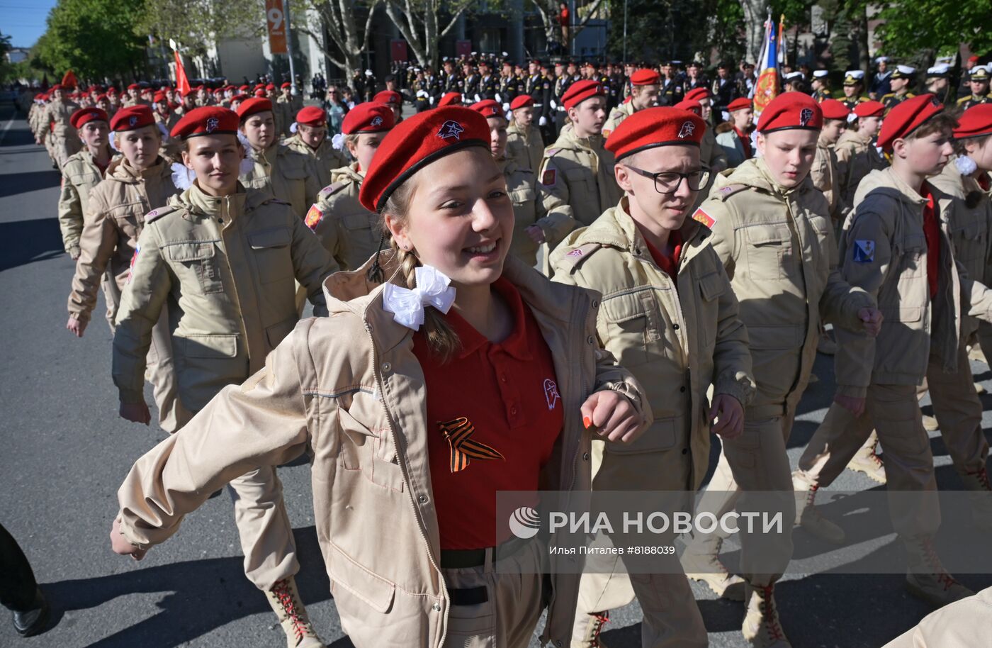 Празднование Дня победы в регионах России