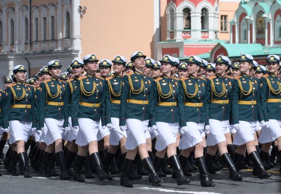 Военный парад, посвящённый 77-й годовщине Победы в Великой Отечественной войне