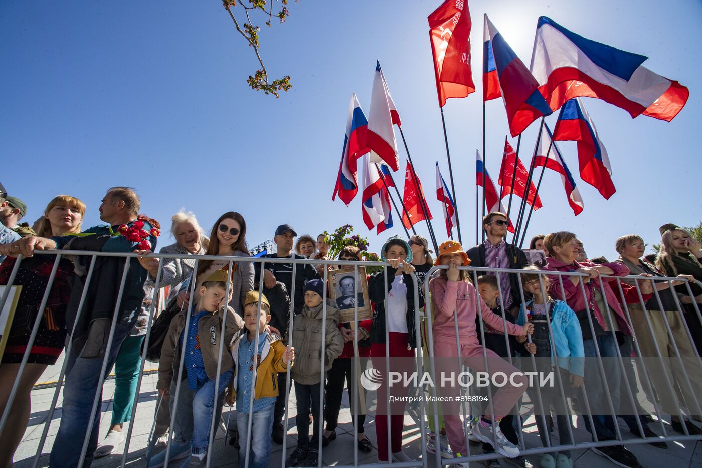 Празднование Дня победы в регионах России