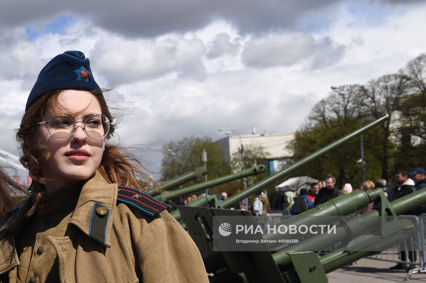 Празднование Дня Победы в Москве