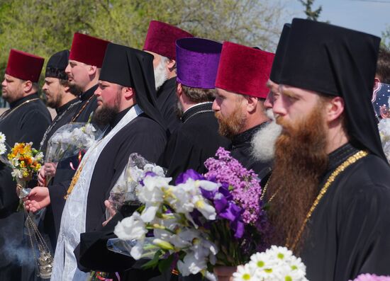 Празднование Дня Победы в Херсоне