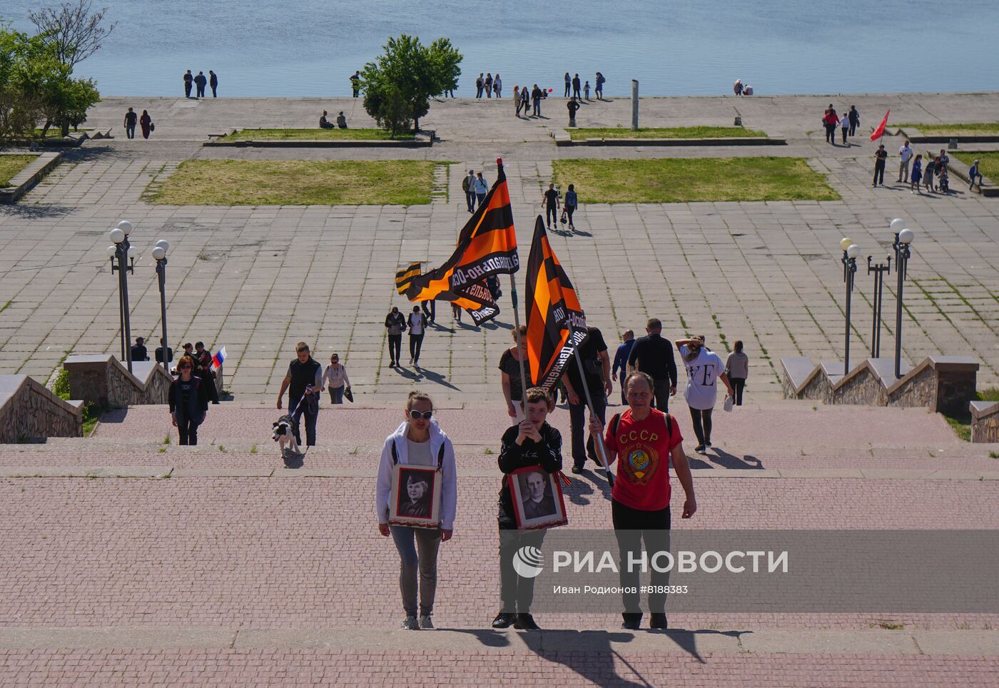 Празднование Дня Победы в Херсоне