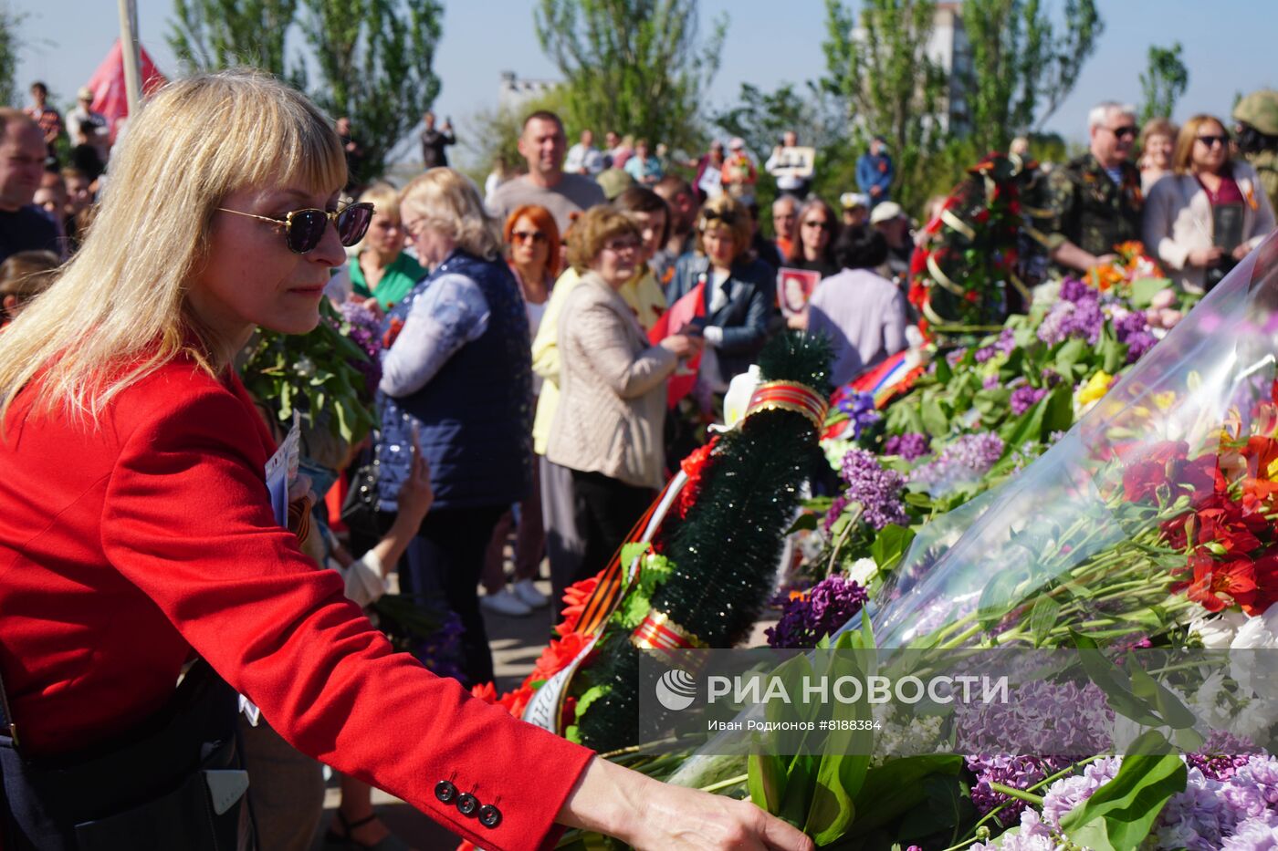 Празднование Дня Победы в Херсоне