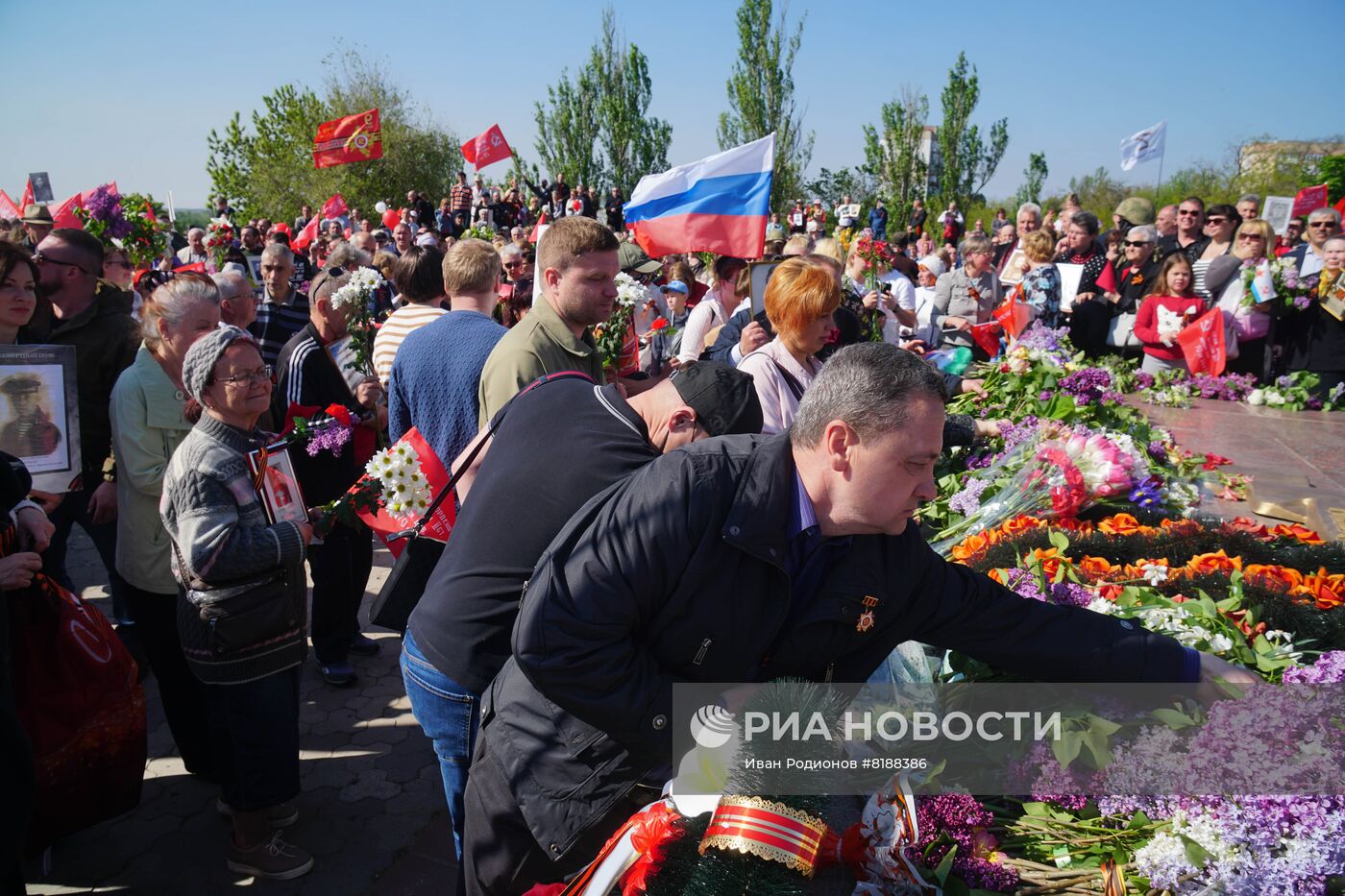 Празднование Дня Победы в Херсоне