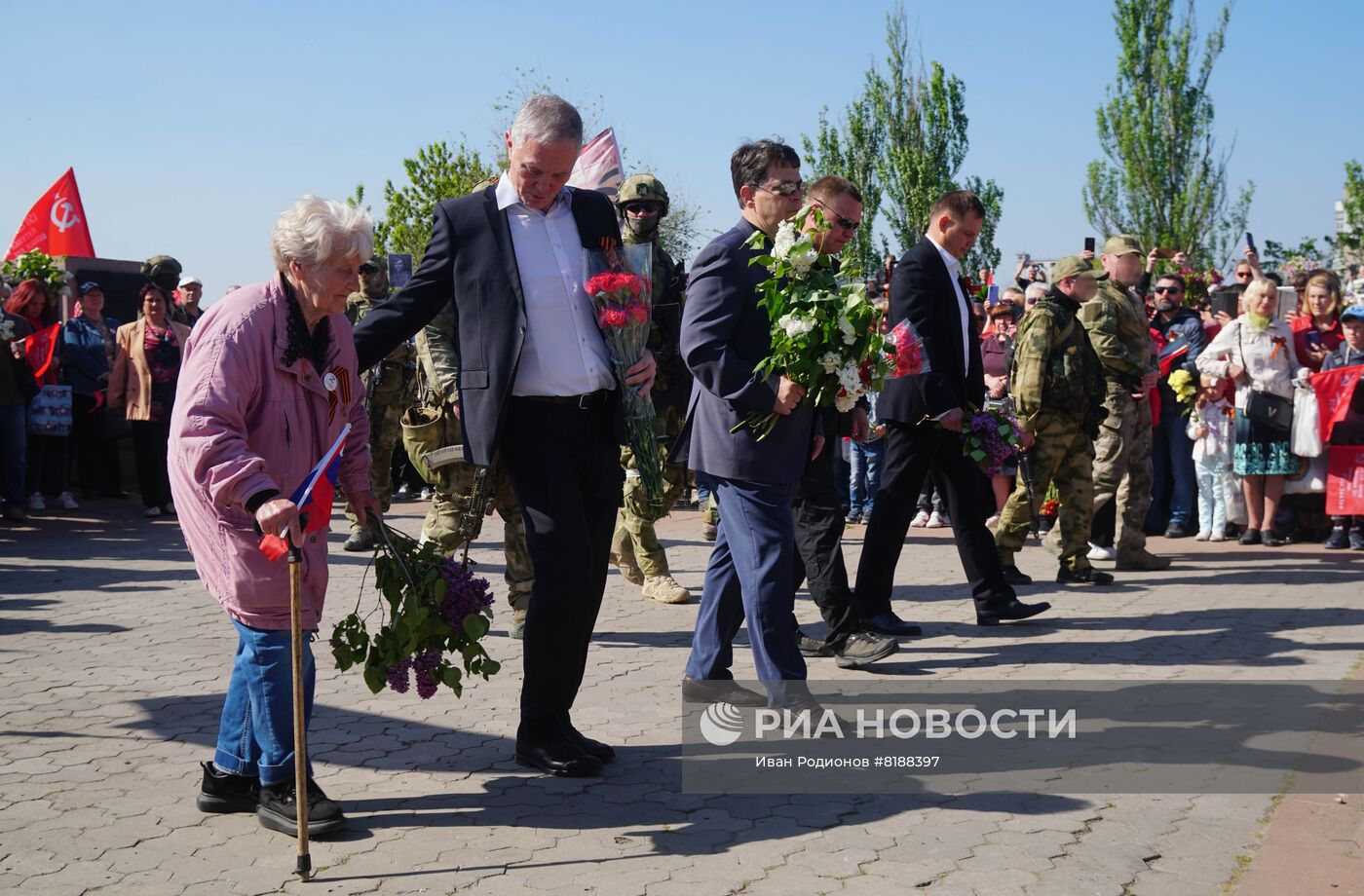 Празднование Дня Победы в Херсоне