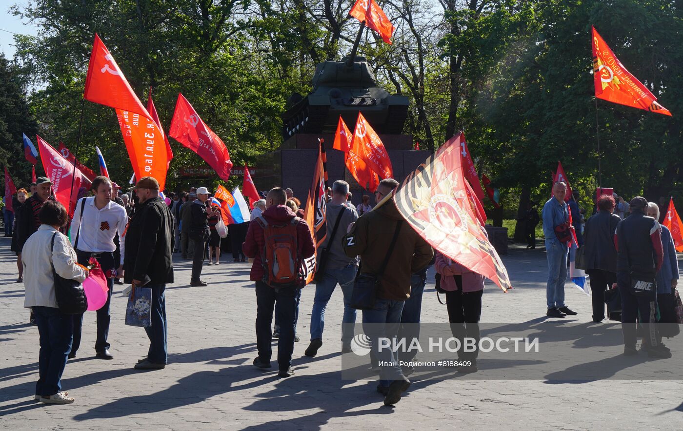 Празднование Дня Победы в Херсоне