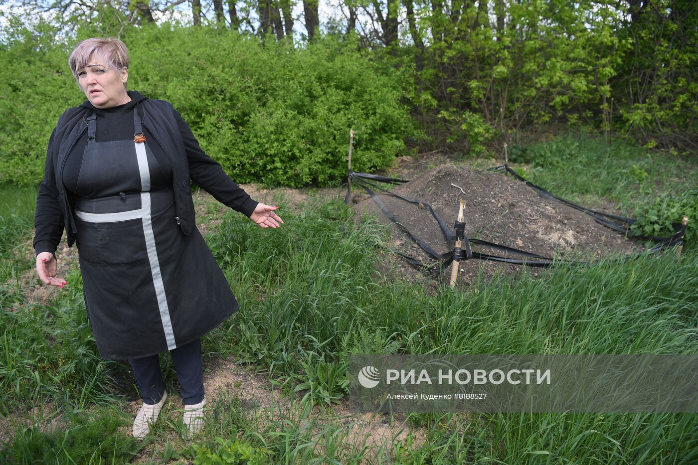 Жители села Кальчиновка захоронили солдат ВСУ в братской могиле