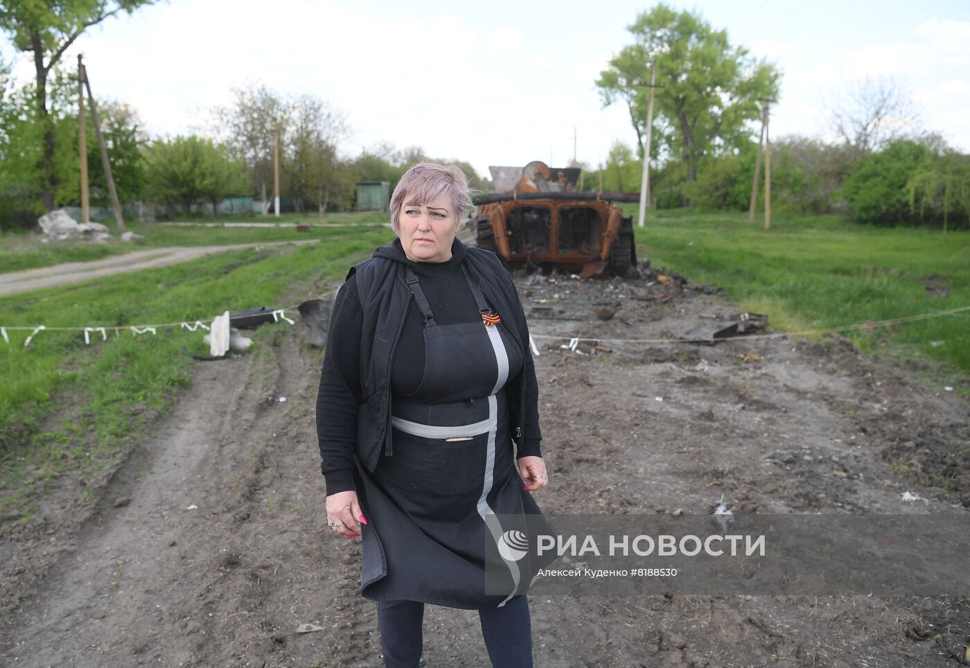 Жители села Кальчиновка захоронили солдат ВСУ в братской могиле