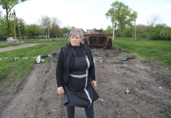 Жители села Кальчиновка захоронили солдат ВСУ в братской могиле