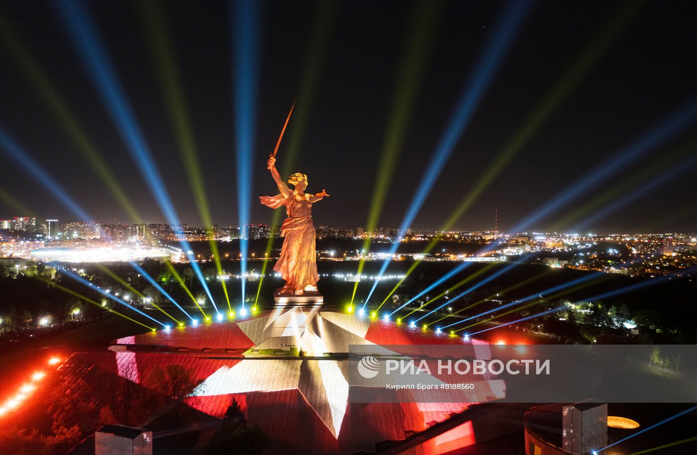 Празднование Дня победы в регионах России