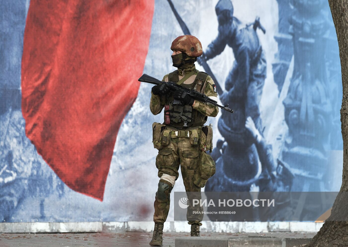 Празднование Дня Победы в Мелитополе