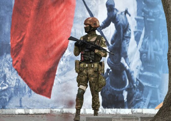 Празднование Дня Победы в Мелитополе