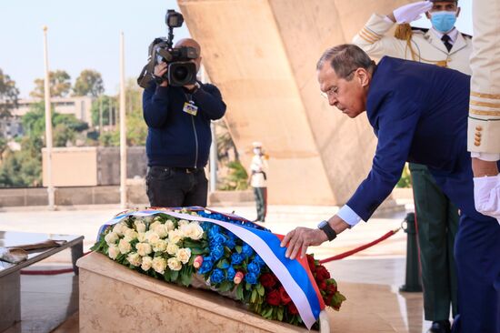 Визит главы МИД РФ С. Лаврова в Алжир