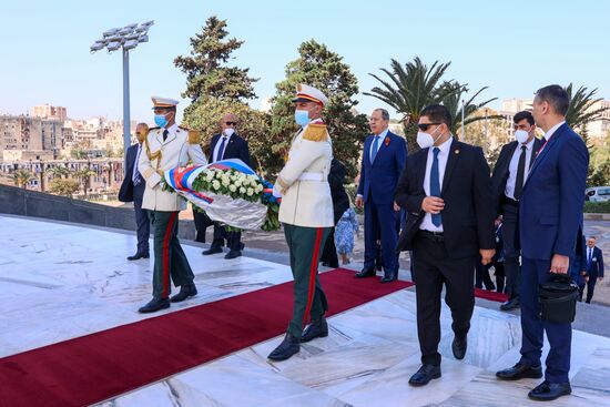 Визит главы МИД РФ С. Лаврова в Алжир