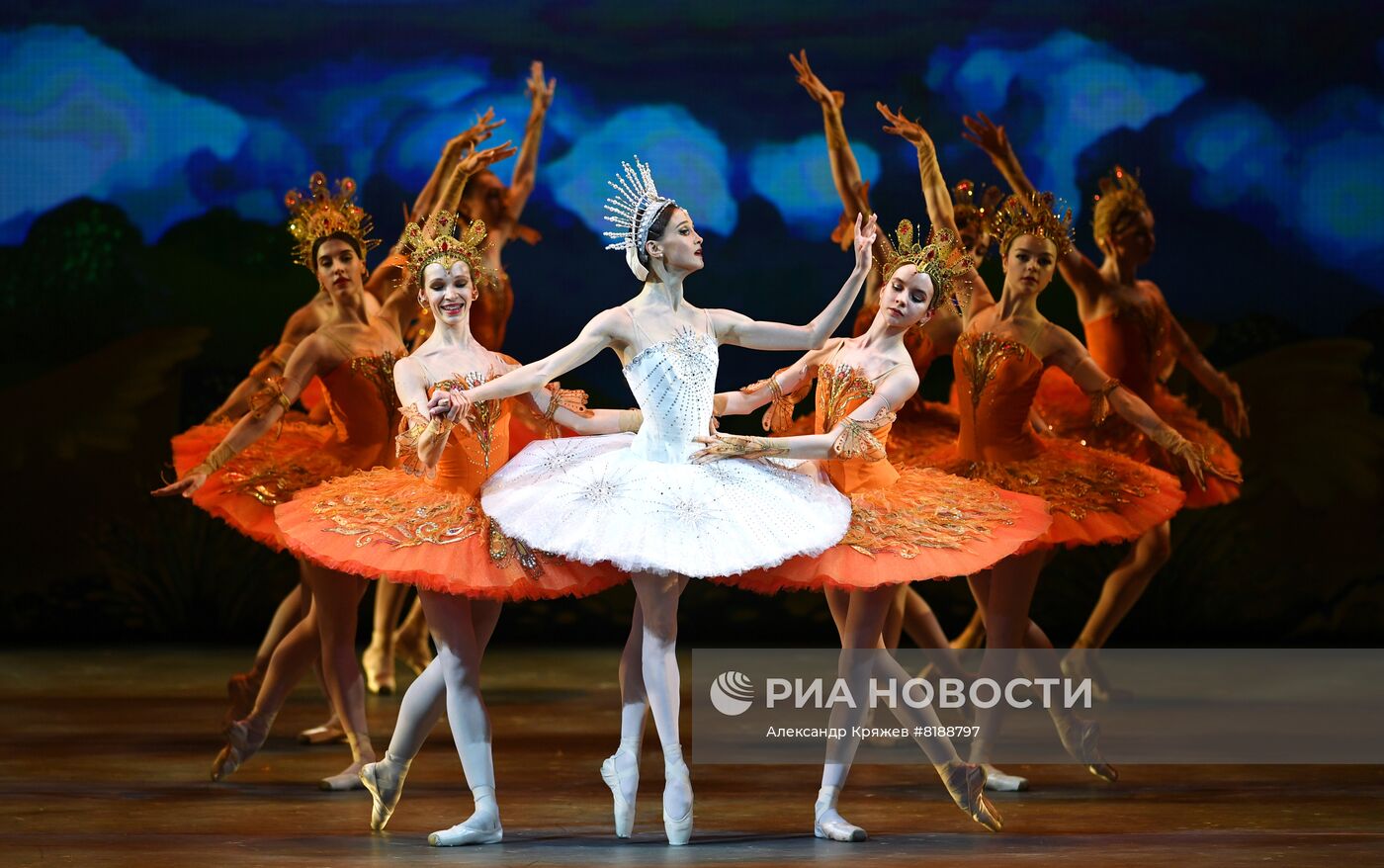Генеральная репетиция балета Конек-Горбунок в Новосибирском театре оперы и балета
