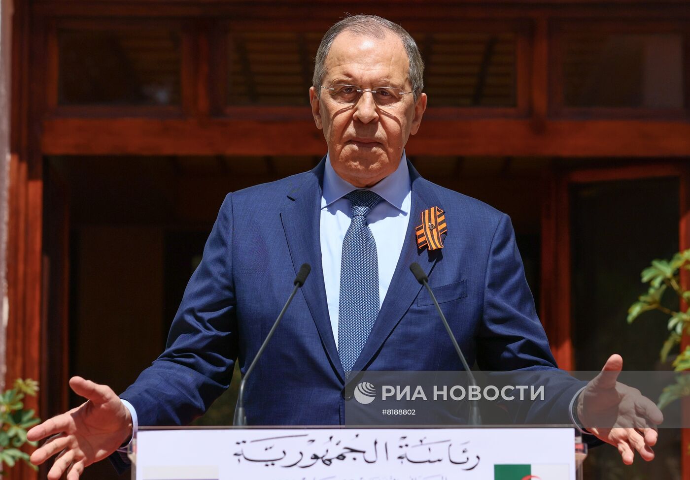Визит главы МИД РФ С. Лаврова в Алжир