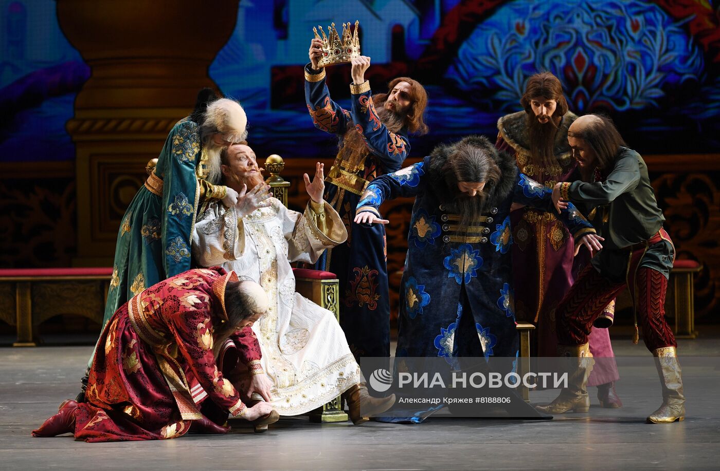 Генеральная репетиция балета "Конек-Горбунок" в Новосибирском театре оперы и балета