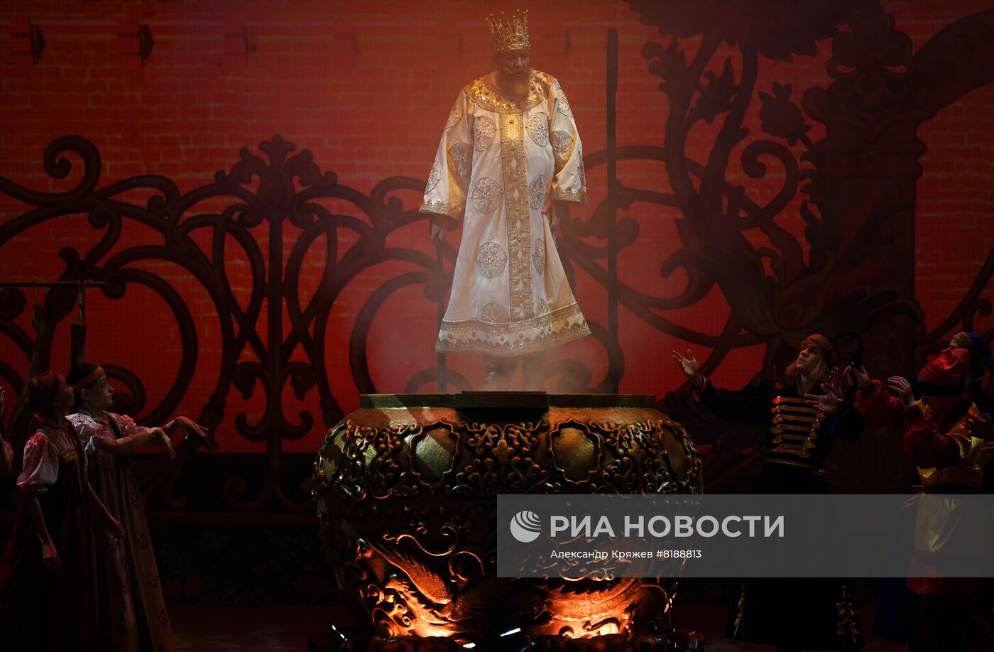 Генеральная репетиция балета "Конек-Горбунок" в Новосибирском театре оперы и балета