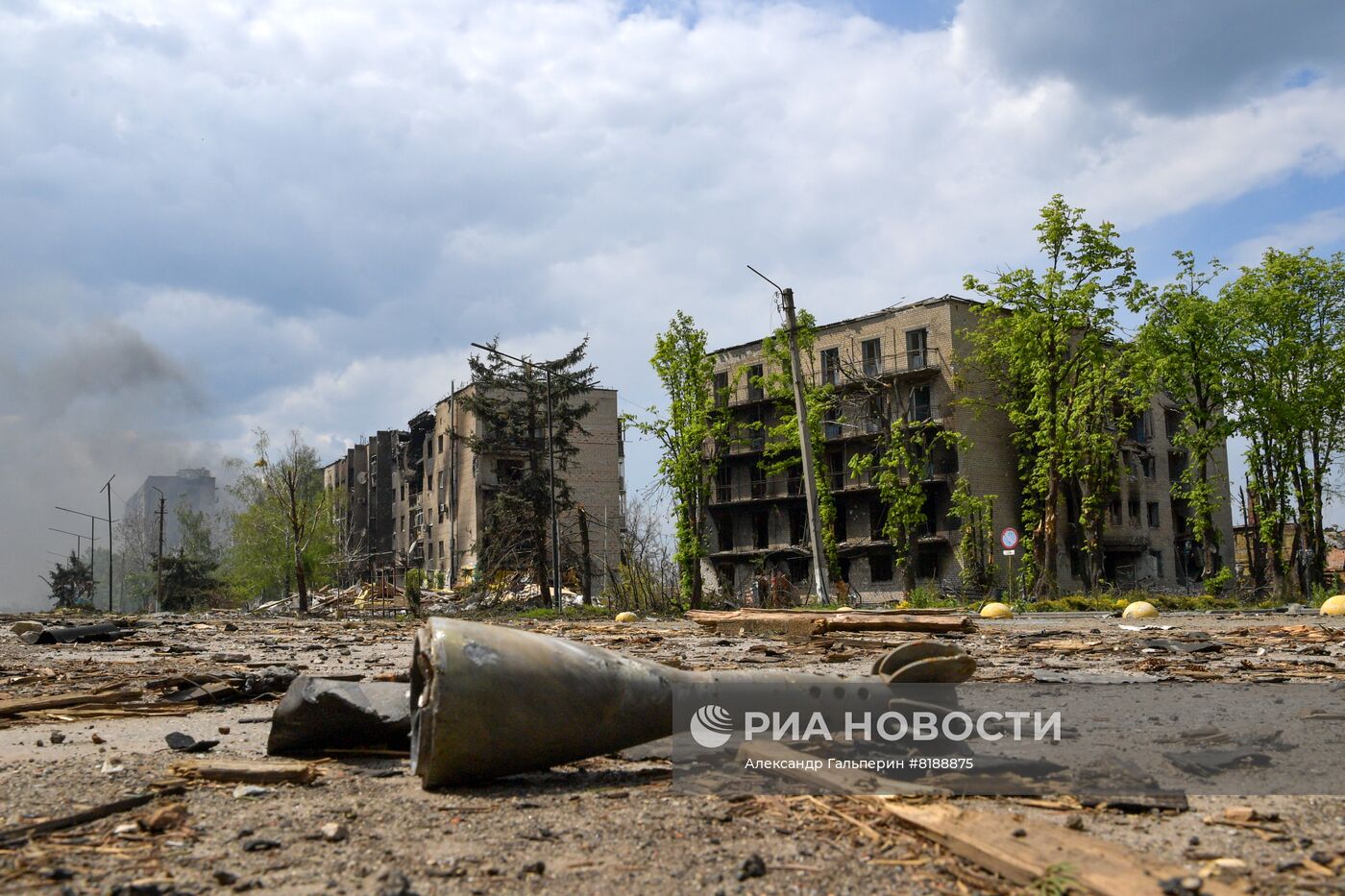 Город Попасная полностью перешел под контроль сил ЛНР и российских военных  | РИА Новости Медиабанк