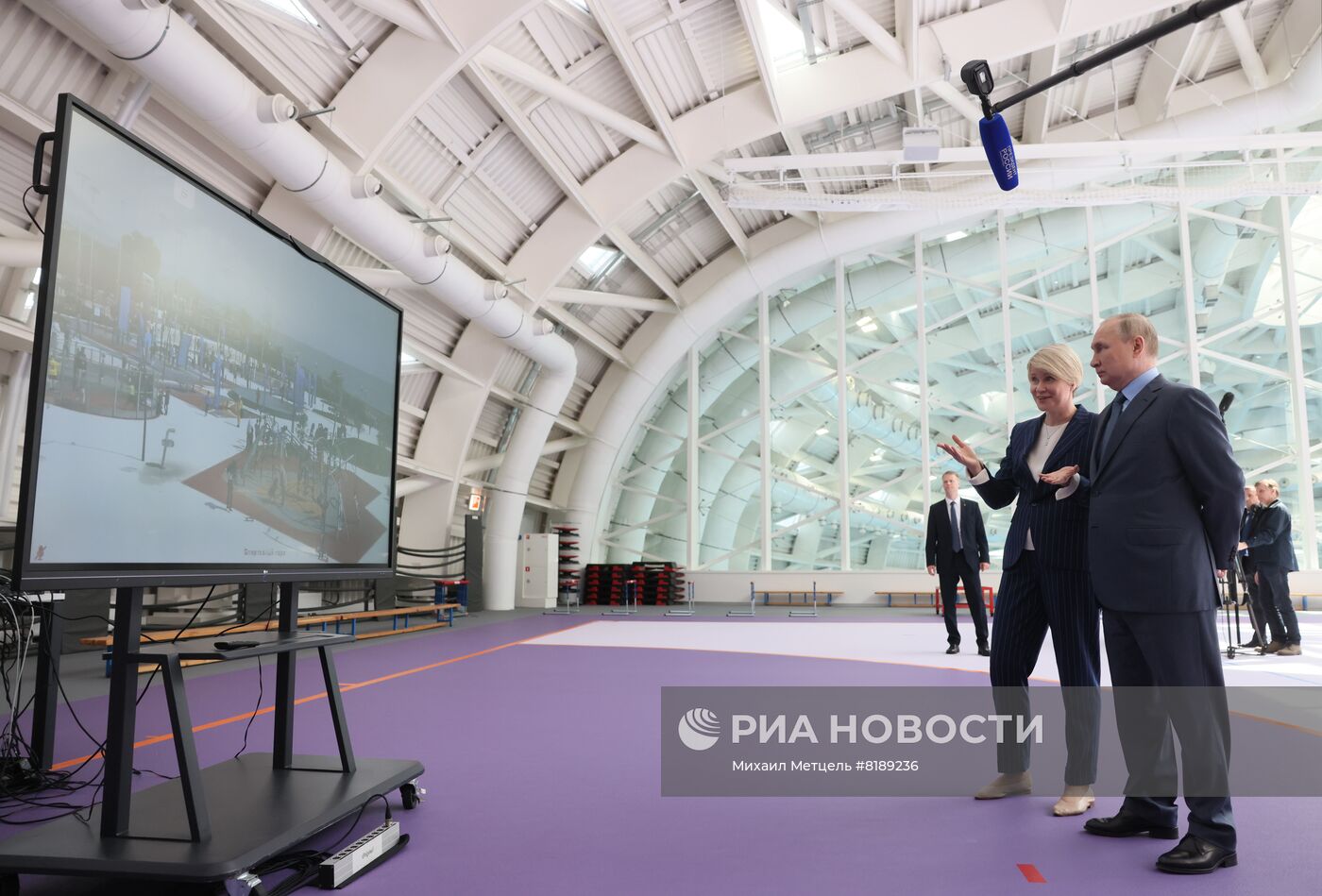 Рабочая поездка президента РФ В. Путина в Сочи