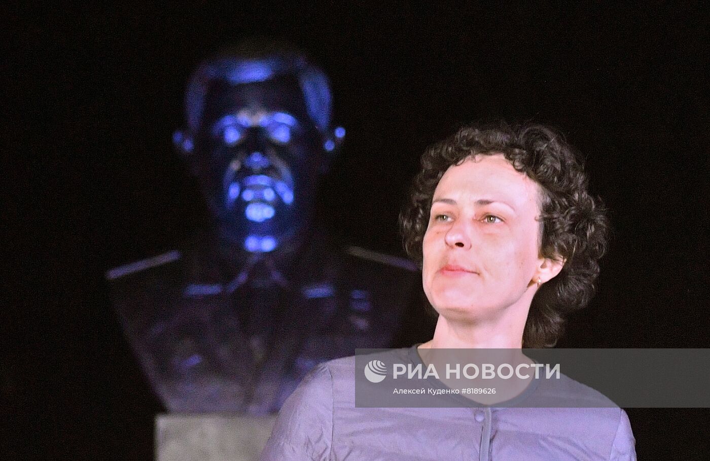 Открытие памятника экс-главе ДНР А. Захарченко