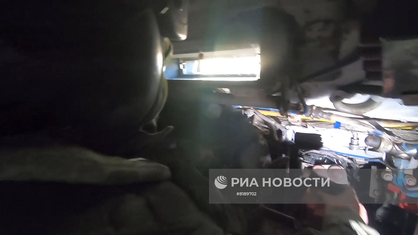 Работа ремонтных подразделений ВС РФ в ходе проведения специальной военной операции