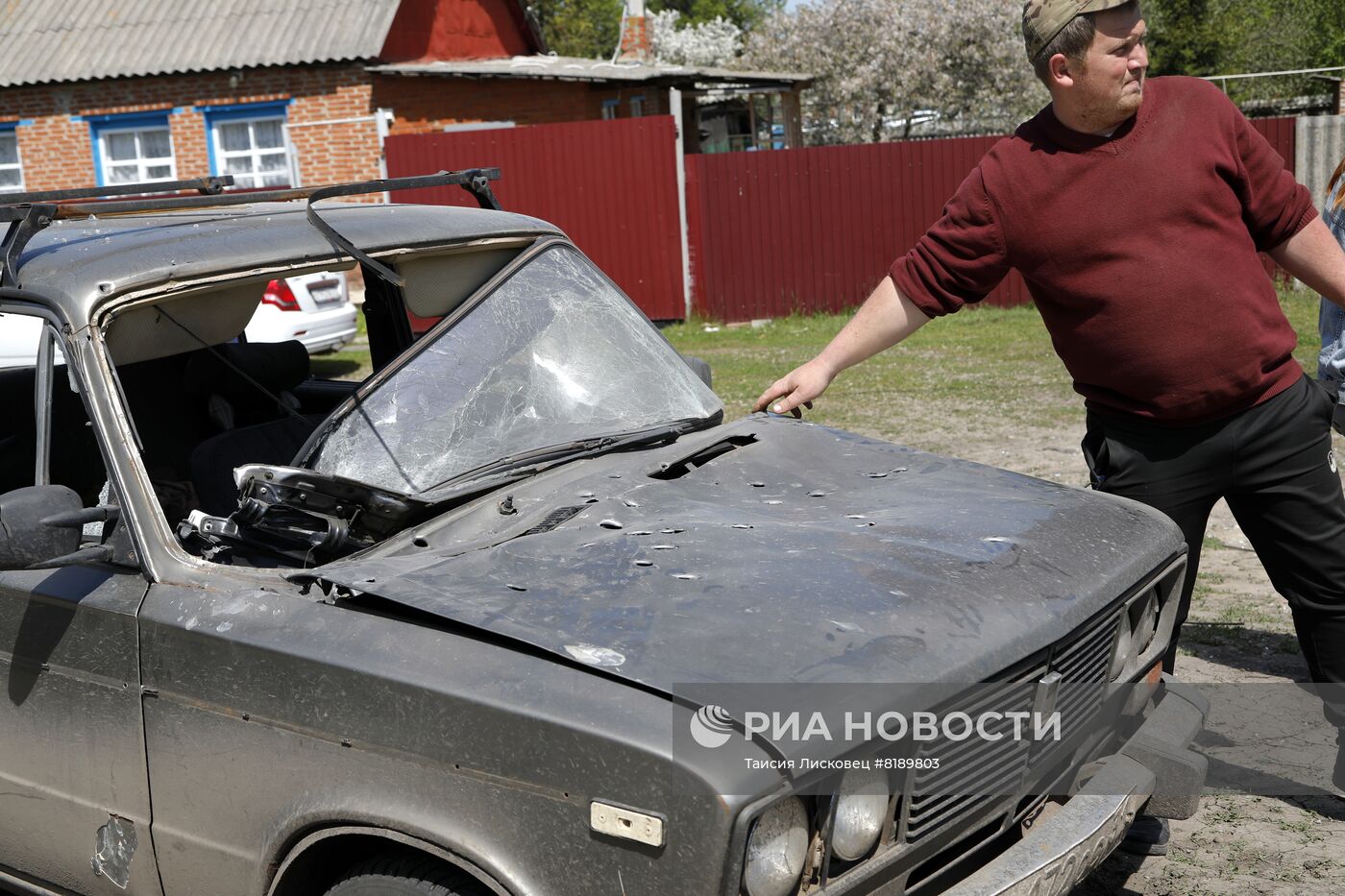 Село Солохи Белгородского района обстреляли со стороны Украины