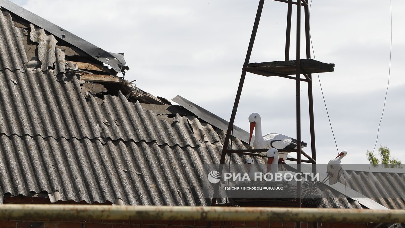 Село Солохи Белгородского района обстреляли со стороны Украины