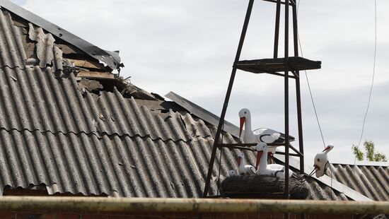 Село Солохи Белгородского района обстреляли со стороны Украины