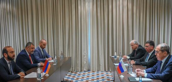 Рабочая поездка главы МИД РФ С. Лаврова в Таджикистан