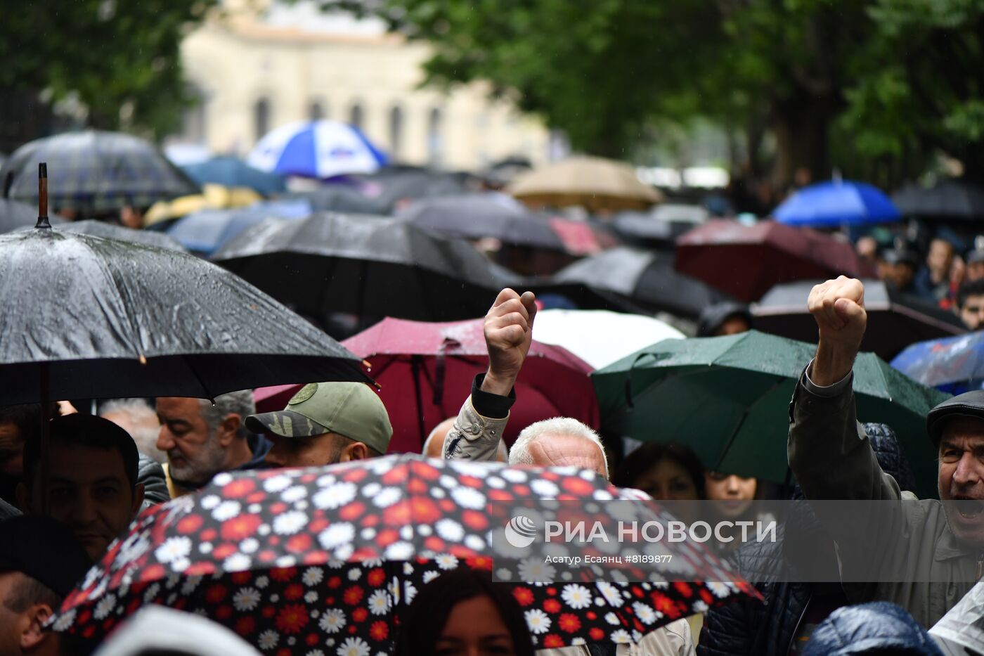 Протесты в Ереване