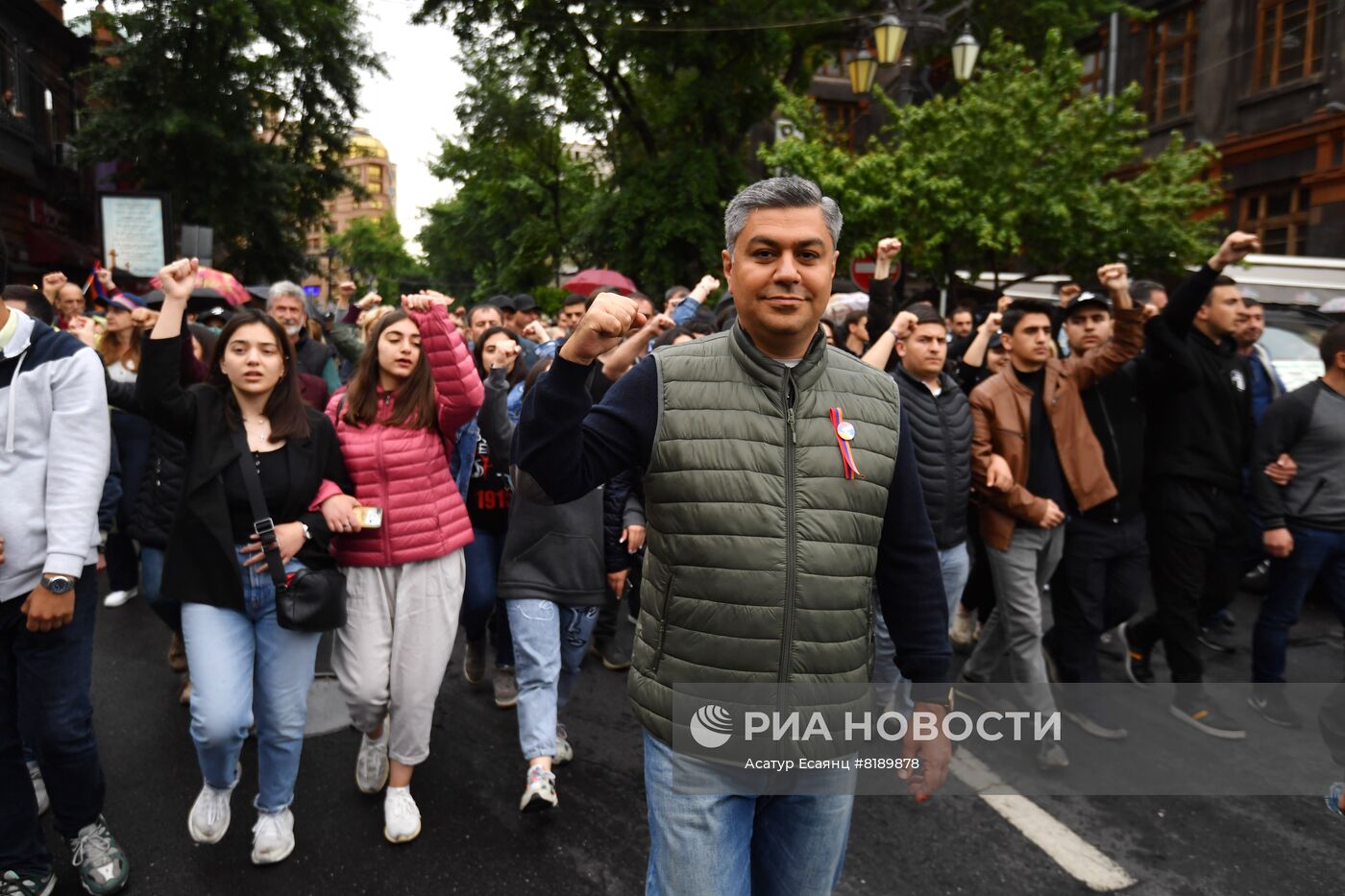 Протесты в Ереване