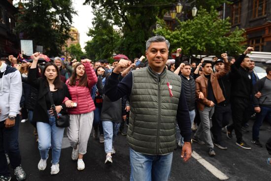 Протесты в Ереване