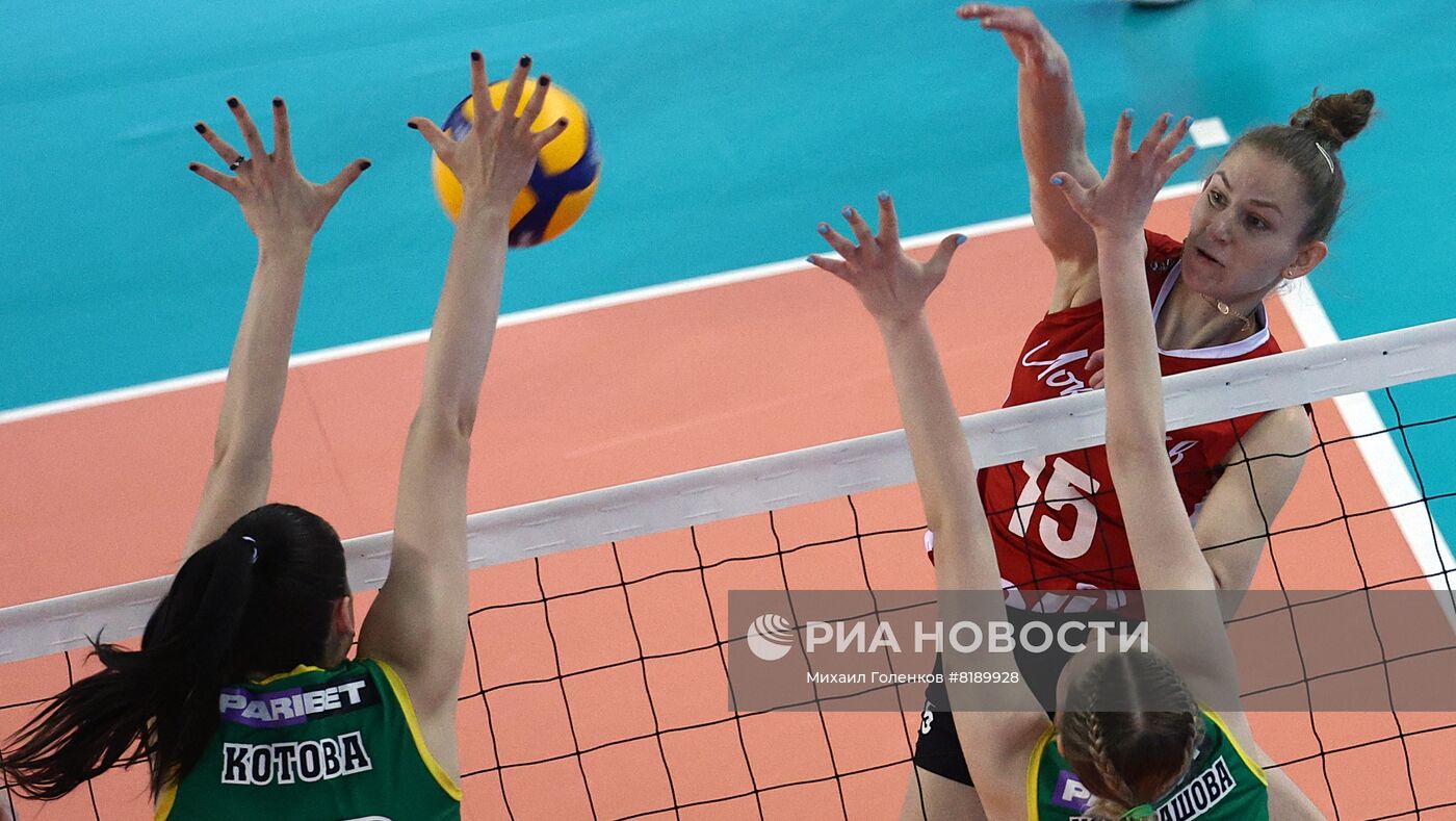 Волейбол. Суперлига. Женщины. Финал. Матч "Локомотив" - "Уралочка-НТМК"