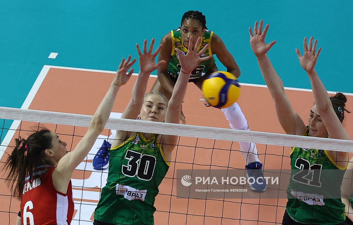 Волейбол. Суперлига. Женщины. Финал. Матч "Локомотив" - "Уралочка-НТМК"