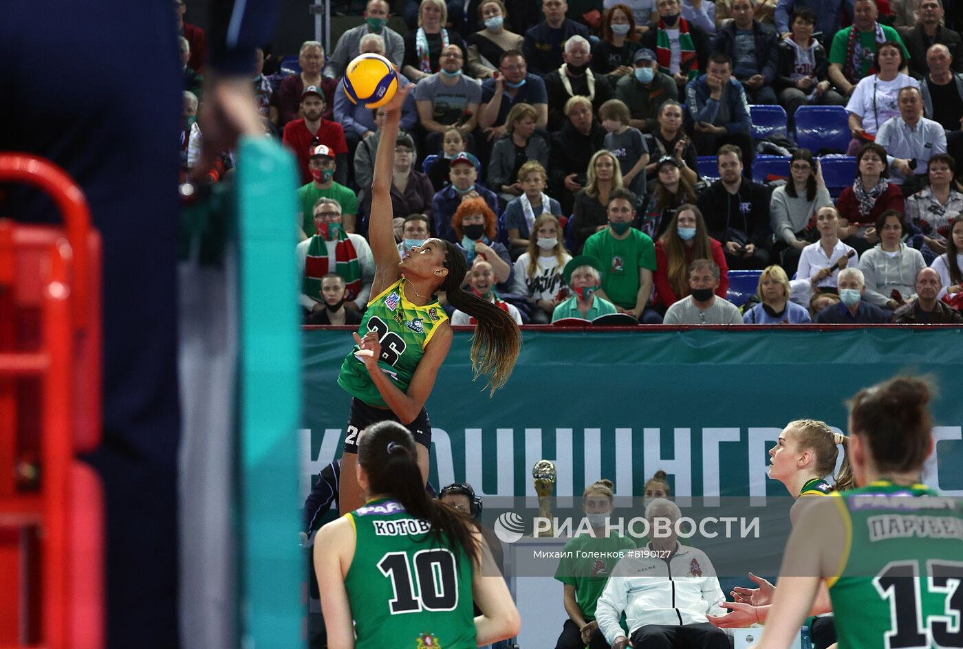 Волейбол. Суперлига. Женщины. Финал. Матч "Локомотив" - "Уралочка-НТМК"