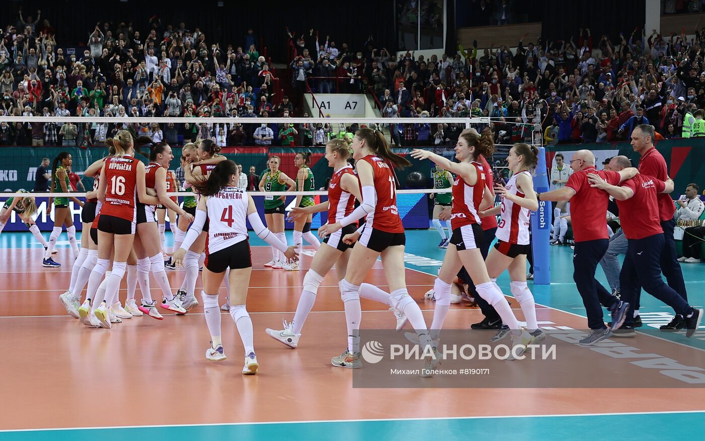 Волейбол. Суперлига. Женщины. Финал. Матч "Локомотив" - "Уралочка-НТМК"