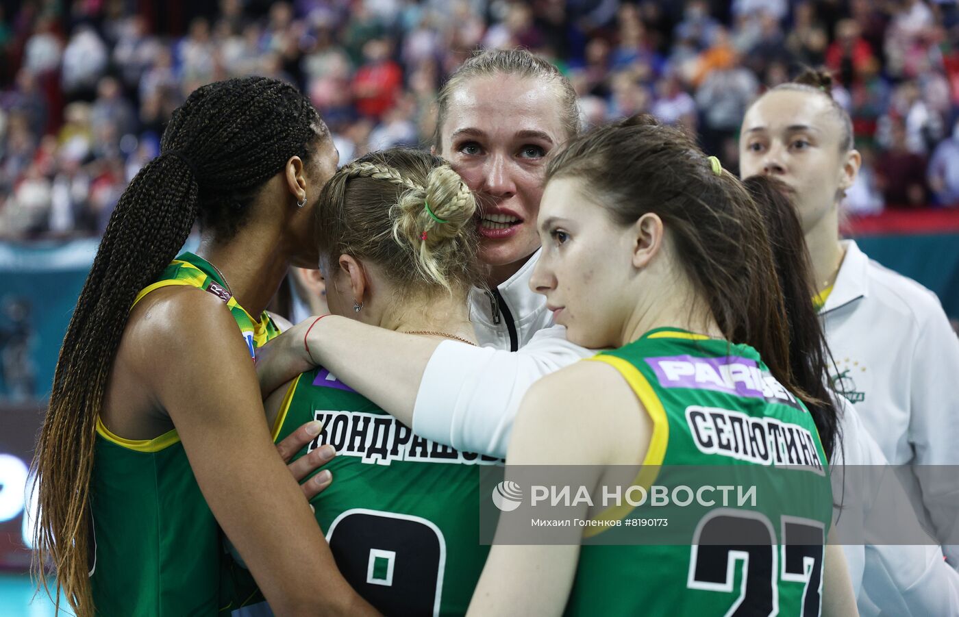 Волейбол. Суперлига. Женщины. Финал. Матч "Локомотив" - "Уралочка-НТМК"