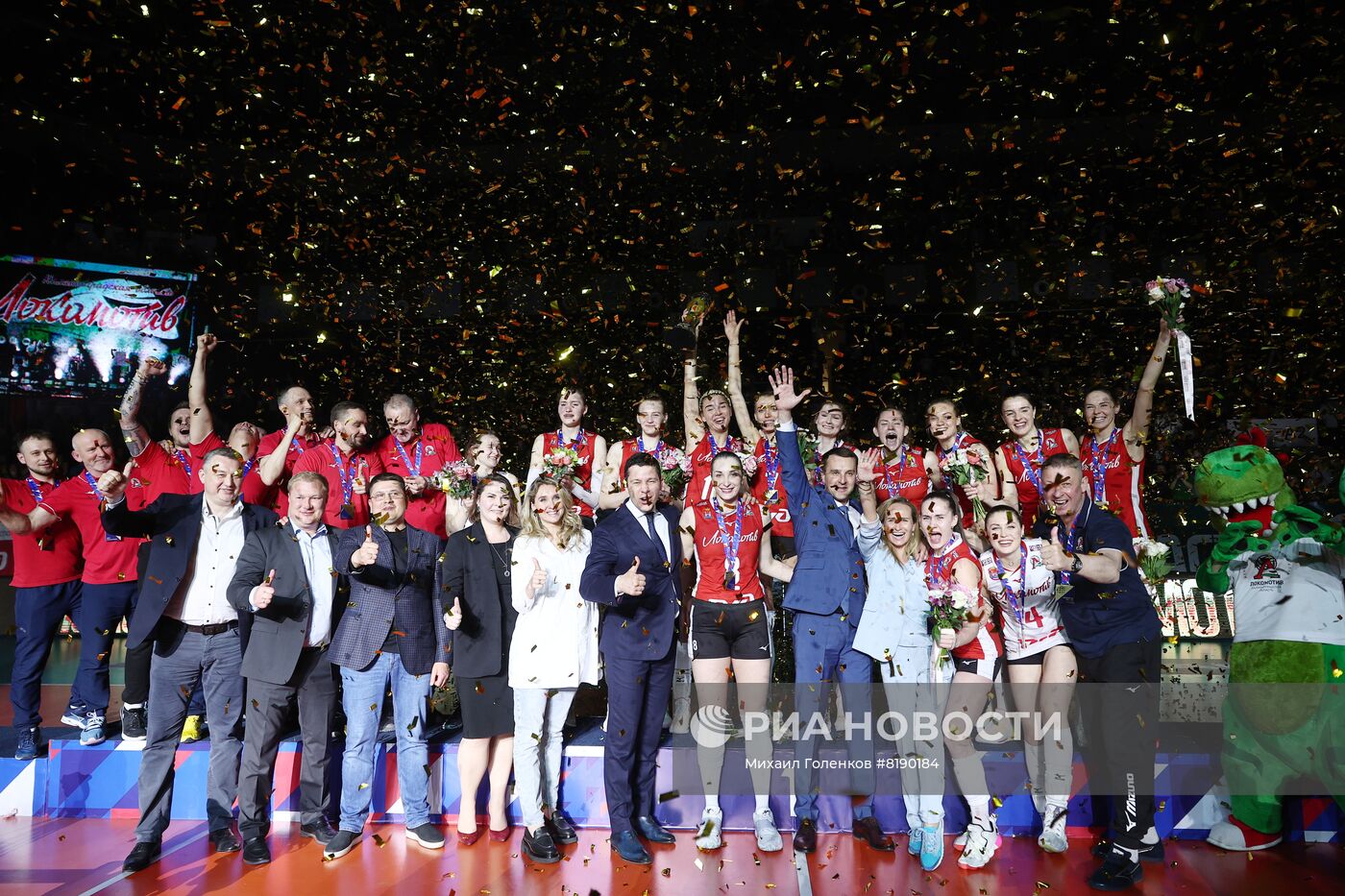 Волейбол. Суперлига. Женщины. Финал. Матч "Локомотив" - "Уралочка-НТМК"