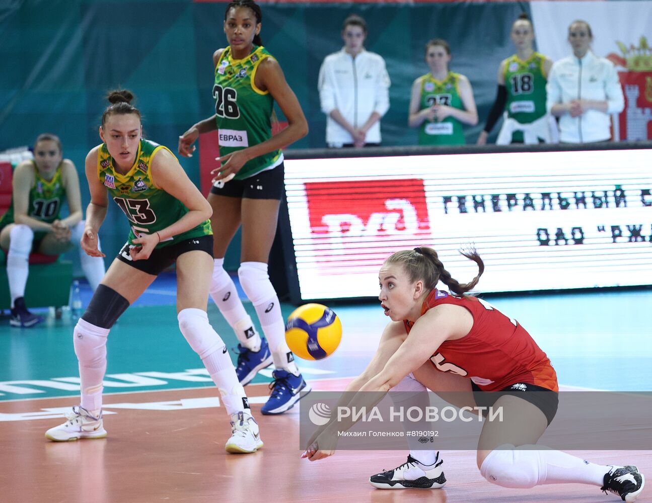 Волейбол. Суперлига. Женщины. Финал. Матч "Локомотив" - "Уралочка-НТМК"