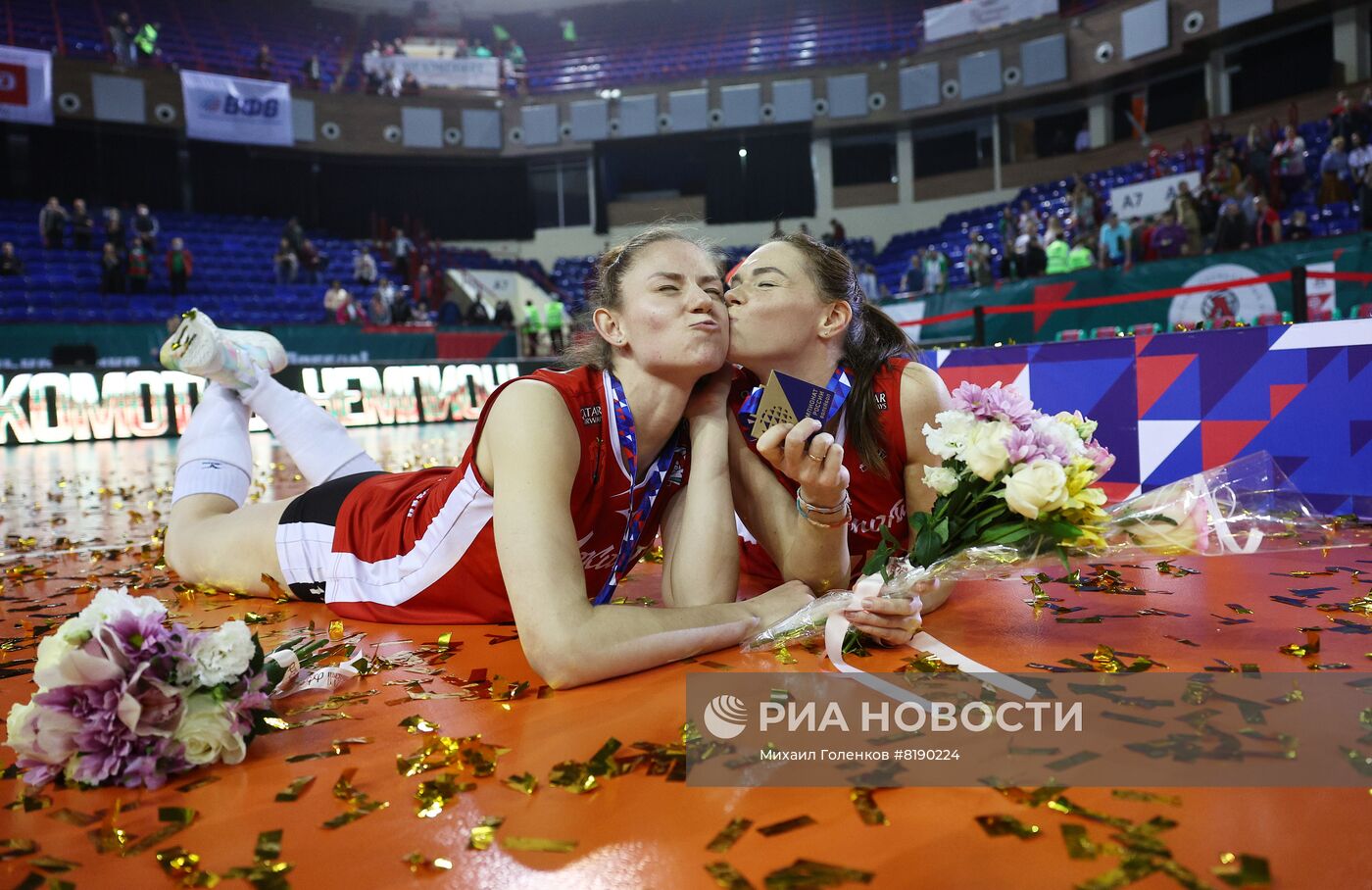 Волейбол. Суперлига. Женщины. Финал. Матч "Локомотив" - "Уралочка-НТМК"