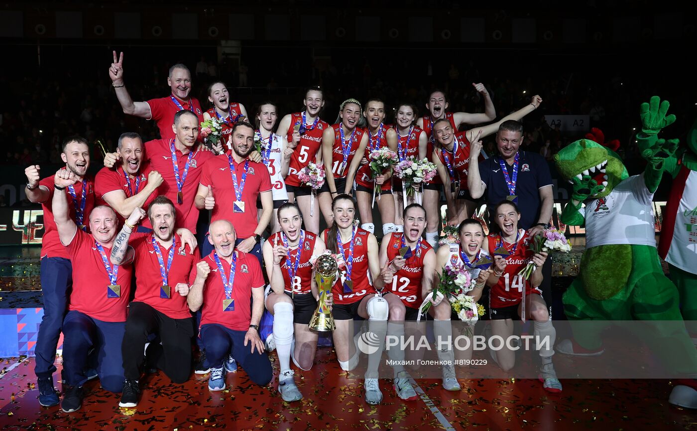 Волейбол. Суперлига. Женщины. Финал. Матч "Локомотив" - "Уралочка-НТМК"