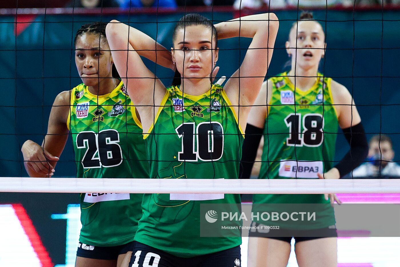 Волейбол. Суперлига. Женщины. Финал. Матч "Локомотив" - "Уралочка-НТМК"