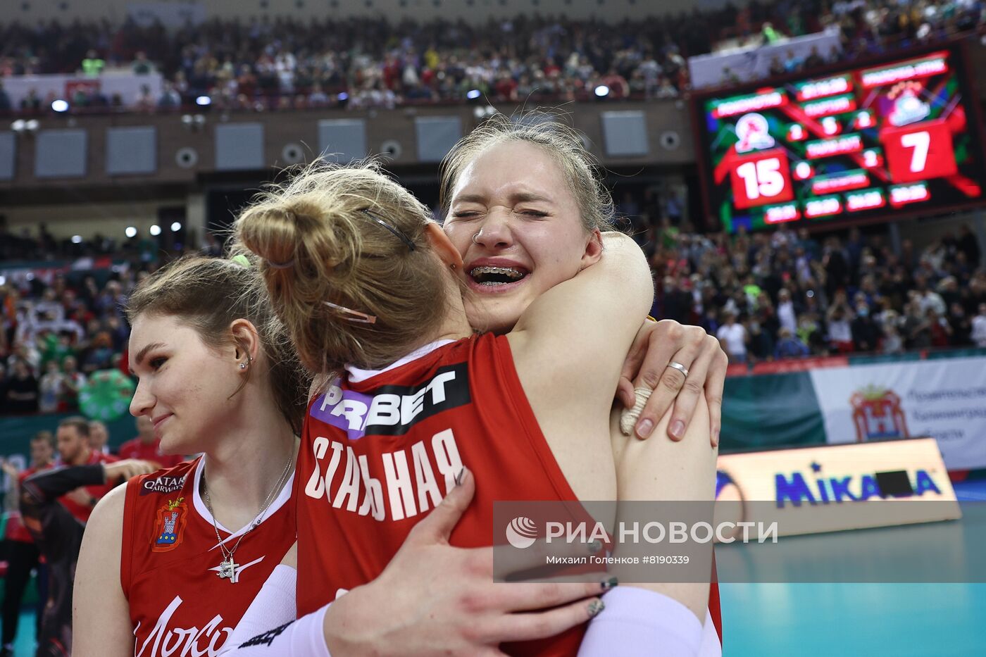 Волейбол. Суперлига. Женщины. Финал. Матч "Локомотив" - "Уралочка-НТМК"