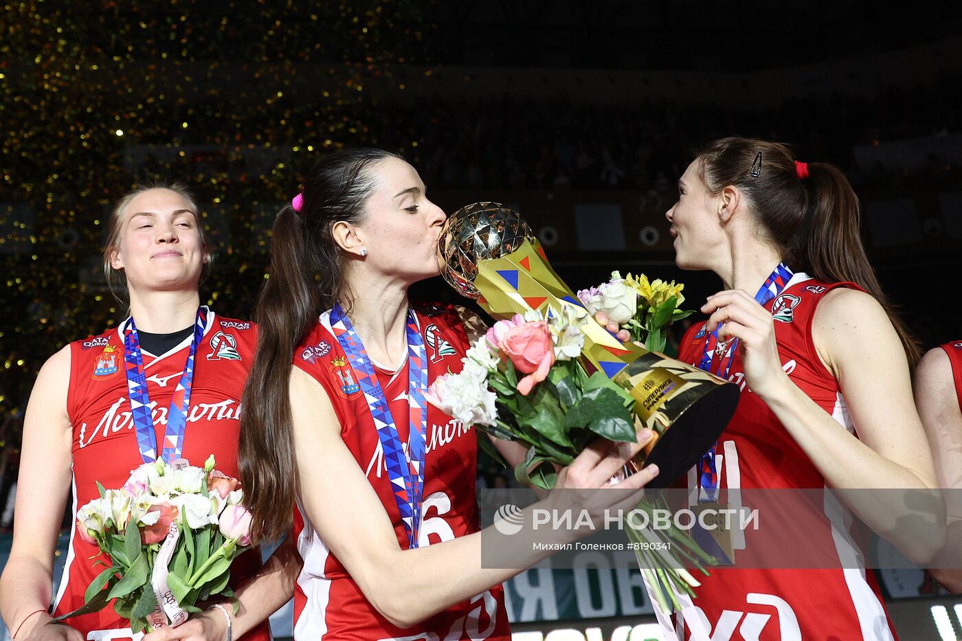 Волейбол. Суперлига. Женщины. Финал. Матч "Локомотив" - "Уралочка-НТМК"