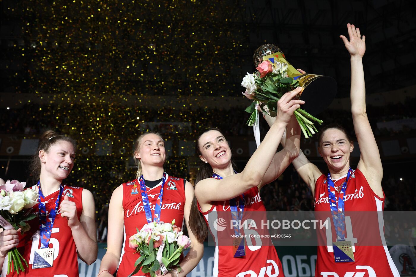 Волейбол. Суперлига. Женщины. Финал. Матч "Локомотив" - "Уралочка-НТМК"