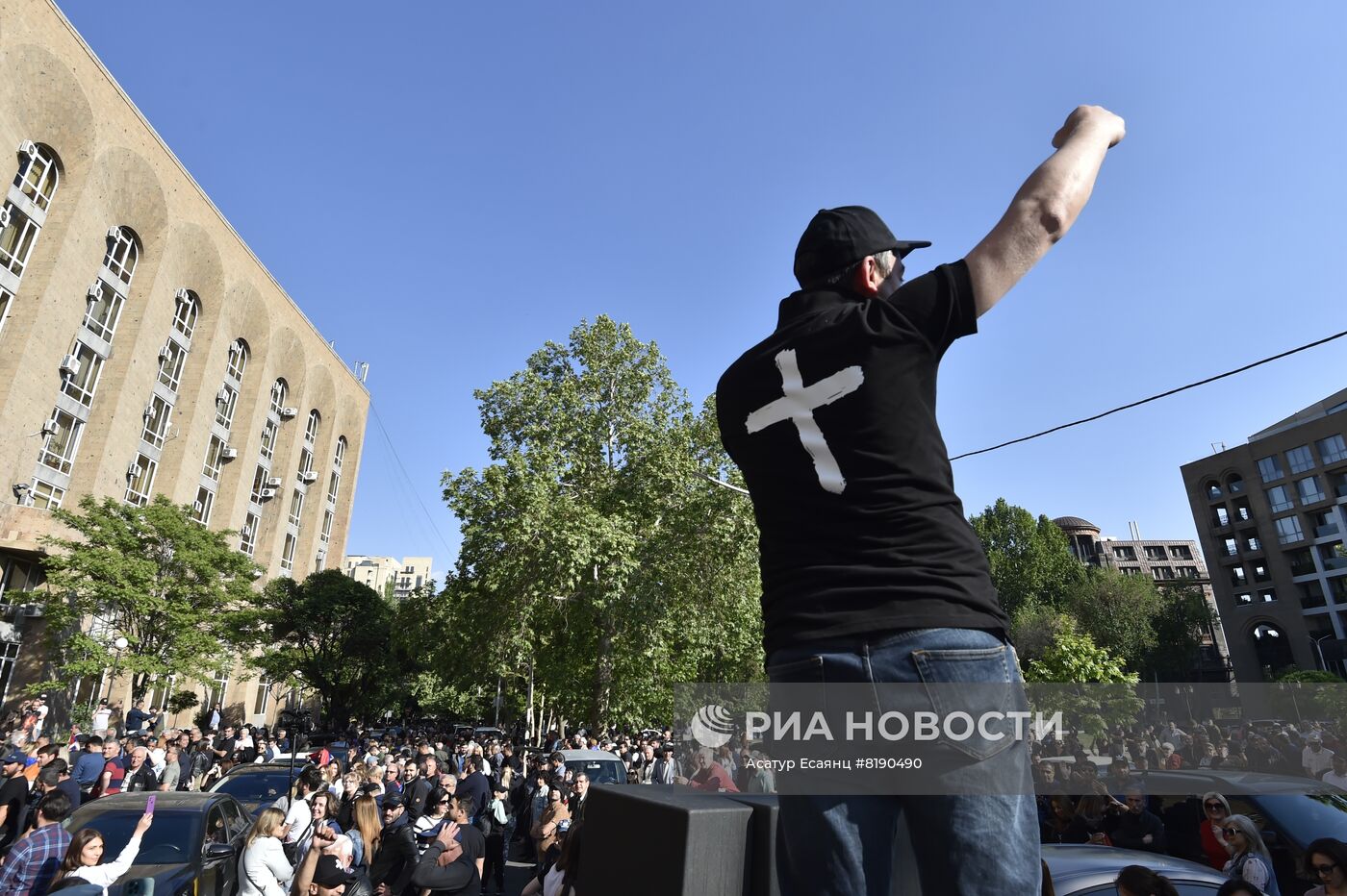 Шествие оппозиции в Ереване