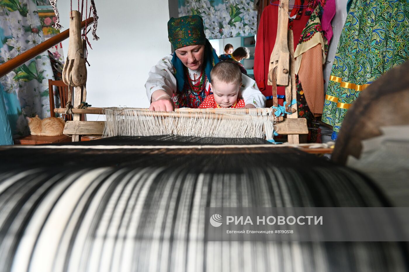 Фольклорный коллектив семейских в Забайкалье
