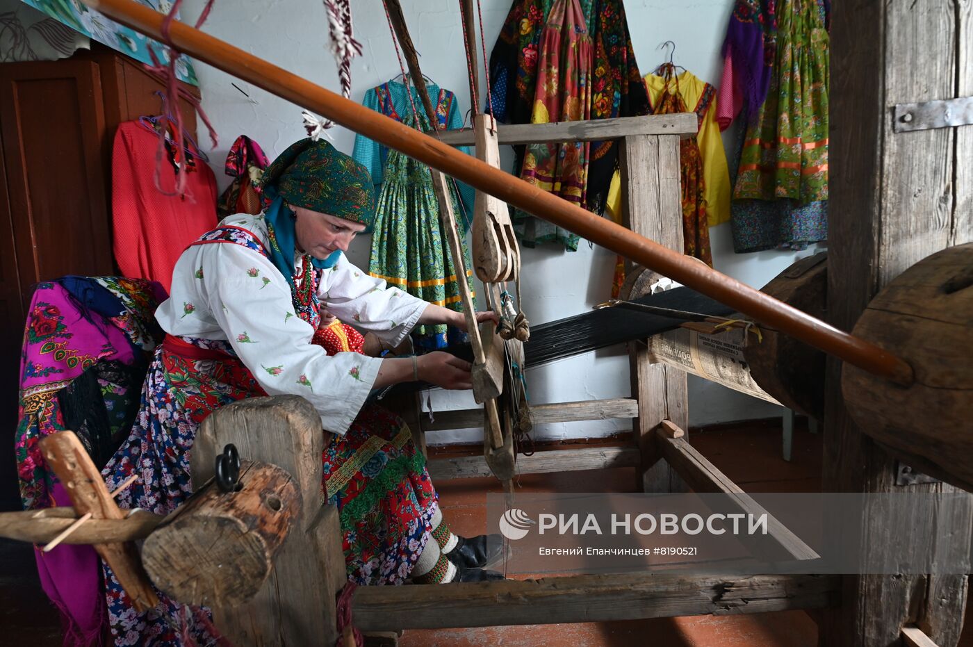 Фольклорный коллектив семейских в Забайкалье